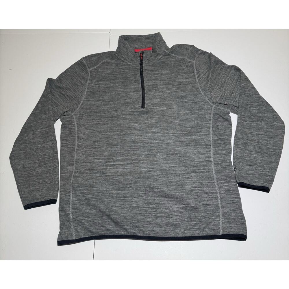 Avalanche Outdoor Supply Co Men’s XL 1/4 Zip Gray‎ Pullover Hiking Athletic Wear